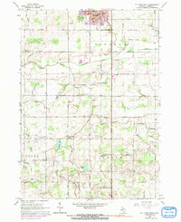 St. Johns South 1965 topographic map thumbnail