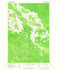Stalwart 1964 topographic map thumbnail