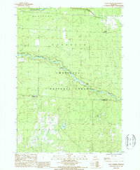 Star Corners 1987 topographic map thumbnail