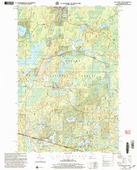 Stateline Lake 1999 topographic map thumbnail