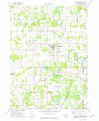 Stockbridge 1973 topographic map thumbnail