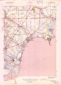 Stony Point 1942 topographic map thumbnail