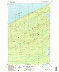 Sugar Mountain 1985 topographic map thumbnail