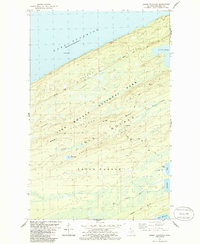 Sugar Mountain 1985 topographic map thumbnail