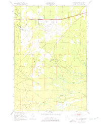 Sullivan Creek 1951 topographic map thumbnail