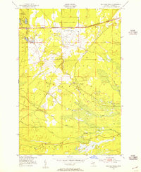 Sullivan Creek 1951 topographic map thumbnail