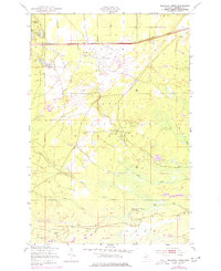 Sullivan Creek 1951 topographic map thumbnail