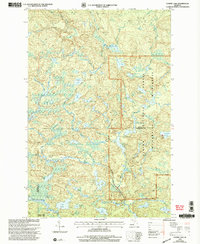 Summit Lake 1999 topographic map thumbnail