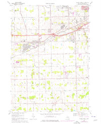 Swartz Creek 1969 topographic map thumbnail