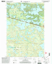 Thousand Island Lake 1999 topographic map thumbnail