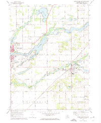 Three Rivers East 1972 topographic map thumbnail