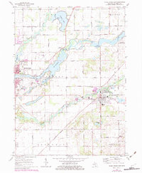 Three Rivers East 1972 topographic map thumbnail