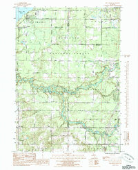 Tift Corner 1985 topographic map thumbnail