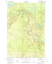 Timberlost 1951 topographic map thumbnail