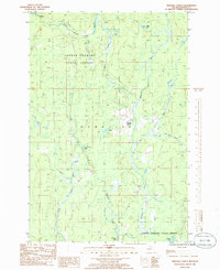 Triangle Ranch 1985 topographic map thumbnail