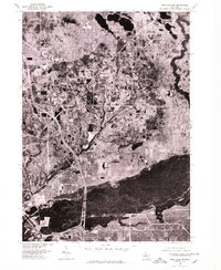Twin Lake SW topographic map thumbnail