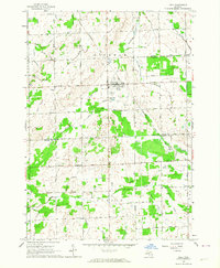 Ubly 1963 topographic map preview