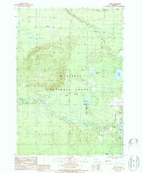 Udell 1987 topographic map thumbnail