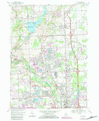 Utica 1968 topographic map thumbnail