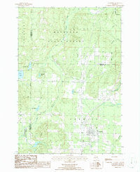 Vanderbilt 1986 topographic map preview