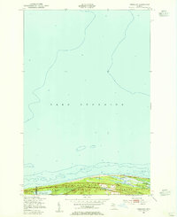 Vermilion 1951 topographic map thumbnail