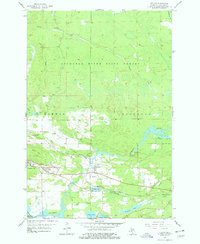 Vulcan 1955 topographic map thumbnail