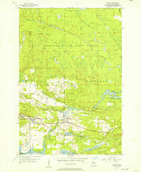 Vulcan 1955 topographic map thumbnail