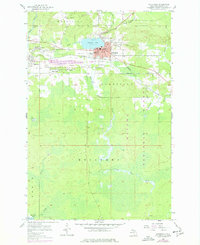 Wakefield 1955 topographic map preview