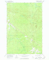Wakefield NE 1955 topographic map thumbnail