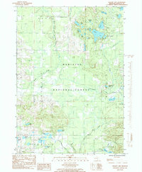 Walkup Lake 1985 topographic map thumbnail