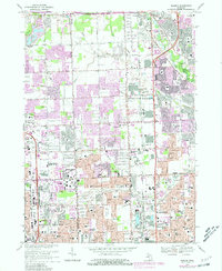 Warren 1968 topographic map thumbnail