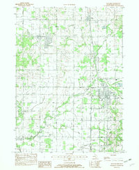 Wayland 1982 topographic map thumbnail