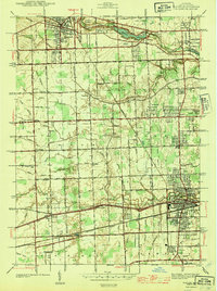 Wayne 1948 topographic map preview