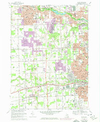 Wayne 1968 topographic map thumbnail
