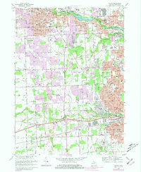 Wayne 1968 topographic map preview