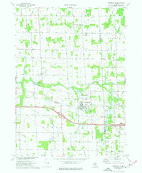 Webberville 1973 topographic map thumbnail