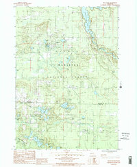 Wellston 1987 topographic map thumbnail