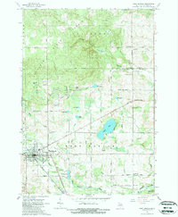 West Branch 1965 topographic map thumbnail