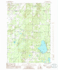 Westwood 1985 topographic map thumbnail