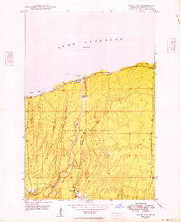 White Pine 1949 topographic map thumbnail