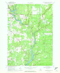 Wooden Shoe Village 1969 topographic map thumbnail