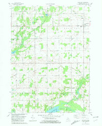 Woodland 1981 topographic map thumbnail