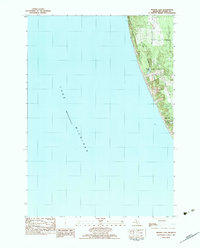 Bigsbie Lake 1983 topographic map thumbnail