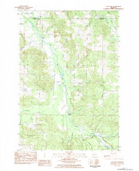 Chestonia 1983 topographic map thumbnail