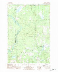 Cooperton 1983 topographic map thumbnail