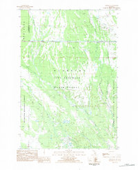 Creighton 1983 topographic map thumbnail