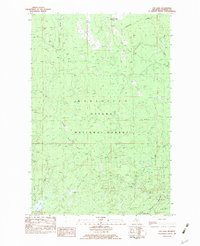 Cup Lake 1982 topographic map thumbnail