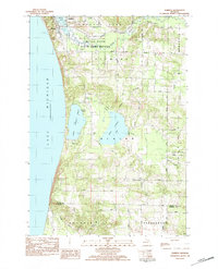 Elberta 1983 topographic map thumbnail
