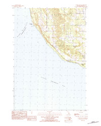 Forest Beach 1983 topographic map thumbnail