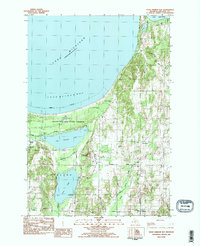Good Harbor Bay 1983 topographic map thumbnail